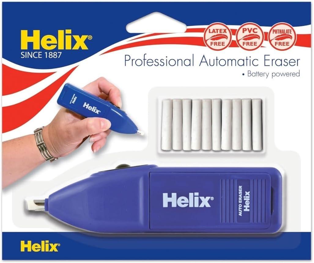 Helix - Professional Automatic Eraser - Precise and Efficient Blue