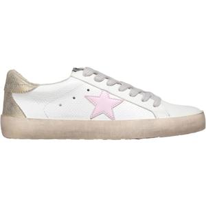 Mi.iM Sofia Womens Low Top Star Sneakers - Fashion Lace-Up Shoes with Cushioned Insole and Rubber Sole, 11 US