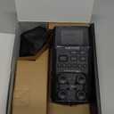 Zoom H6 All Black 6-Track Portable Recorder, Stereo Microphones, 4 XLR/TRS Inputs, Records to SD Card, USB Audio Interface, Battery Powered, Podcasting and Music