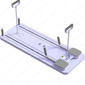 Multi functional four in one foldable Pilates board abdominal trainer chest muscle exercise flat brace, Lavender