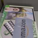 Upgraded Magnetic Screen Door, Heavy Duty Fiberglass Mesh, Quick Close Full Strip Magnets, Door Screen Magnetic Closure for Single Door Size 36 x 84 Inch, Screen Door Size 34 x 82 Black