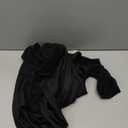 Narecte Women's Formal Dresses Mesh Ruched Maxi Dress Square Neck Long Sleeve Bodycon Fall Wedding Guest Cocktail Dress (Medium, Black)