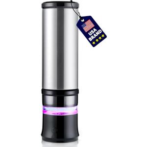 2 in 1 Hydrogen Water Bottle Generator  SPE/PEM Technology  Stainless Steel Bottle with Self Cleaning Mode  11oz / 330ml  Up to 1300 PPB Hydrogen Enriched Water