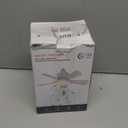 Socket Fan Light with Remote & APP, 17.7'' Socket Breeze Ceiling Fan with Socket Extender, 3 Colors LED Light Bulb, Screw in Small Ceiling Fan for Bedroom Living Room Kitchen Garage (Black)