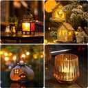 Cridoz 2000 Pieces Artificial Rose Petals with 24 LED Tea Lights Candles, Romantic Decorations Special Night Set for Night, Valentine's Day, Wedding Anniversary or Table Décor, Warm White
