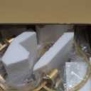 6 Lights Vintage Farmhouse Light Fixtures, Pendant Lights Kitchen Island Lighting, Modern Kitchen Light Fixtures Over Table Gold Chandelier for Dining Room Hallway Entryway Bedroom Foyer