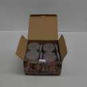 4 Pack Creami Pint Containers and Lids for Ninja with 4 spoons and writable labels, Compatible with Ninja NC299 NC300 NC301 Series Cream Maker Machine Accessories, BPA Free & Dishwasher Safe, Grey