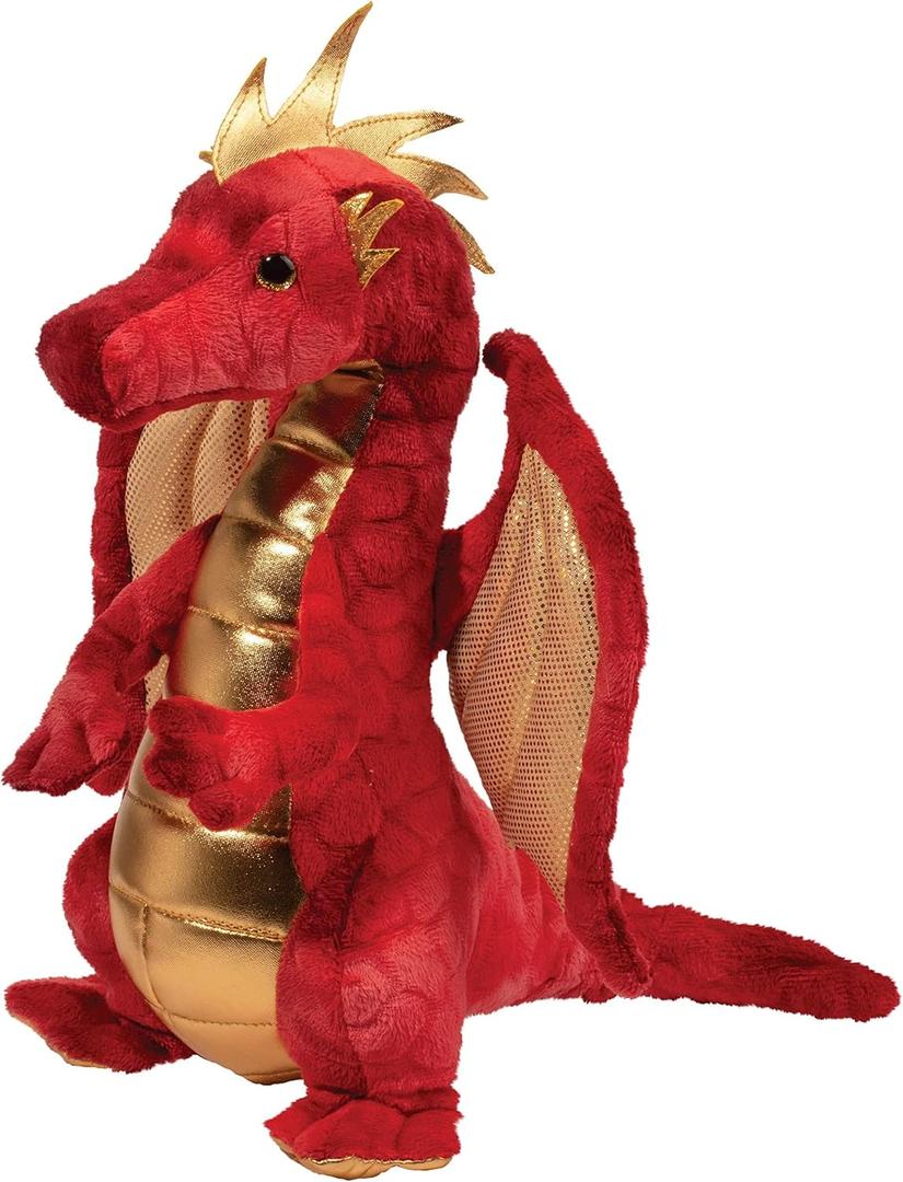 Douglas Eugene Red Dragon Plush Stuffed Animal