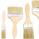 2 x Paint Brush Set 5 Piece Paint Brushs for All Latex and Oil Paints & Stains Home Improvement Interior & Exterior Use