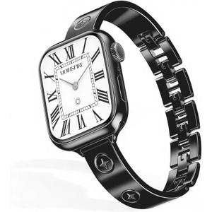 Gold Watch Bands for Women Compatible Apple Watch 40mm 41mm 38mm 42mm 46mm 44mm 45mm 49mm Adjustable Dressy Metal Jewelry Bracelet Strap for iWatch Series 11 10 9 8 7 6 5 4 3 2 1 SE Ultra