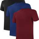BAMBOO COOL Mens Undershirts Pack, Soft T Shirts for Men, Moisture Wicking, XXL