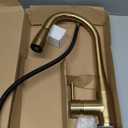 Symmons Sereno Single-Handle Pull-Down Sprayer Kitchen Faucet in Brushed Bronze SK2302BBZPD, Large