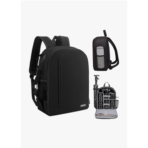 CADeN Camera Backpack Bag Professional for DSLR/SLR Mirrorless Camera Waterproof, Camera Case Compatible for Sony Canon Nikon Size (2.0 Small)