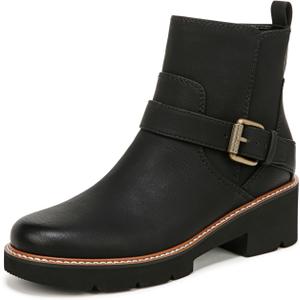 Naturalizer womens Cabaret Moto (6 Wide, Black)