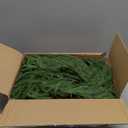 2 Pcs 9 Ft Artificial Norfolk Pine Garlands, Real Touch Norfolk Pine Garland, Realistic Natural Christmas Greenery for Table, Mantle, Wall, Indoor, Outdoor Christmas Holiday Decorations (2, 9 FT)