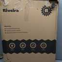 Riveira 30 x 22 Bamboo Natural Stove Top Covers for Electric Stove & Gas Stove Top Covers for Gas Burners – Large Gas Stove Cover with Handle & Juice Groove – Rustic Stove Covers for Gas Stove Top