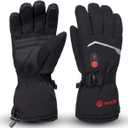 SAVIOR HEAT Heated Gloves, Unisex Rechargeable Battery Powered Electric Heating Glove for Winter Outdoor