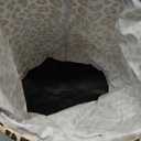 Leopard Print Round Laundry Hamper Animal Skin Texture Storage Basket Toys Clothes Organizer Bin For Home Bathroom Bedroom Dorm Nursery, 38l