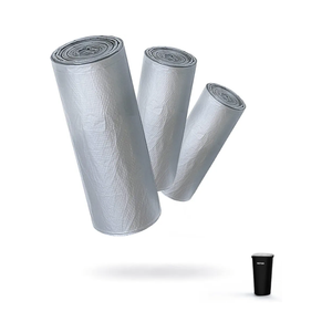 HOTOR Mini Plastic Car Garbage Can Liner Refills (90-Pack), Garbage Can is not Included