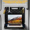Portable Workstation, Magnetic Laptop Holder, Laptop Stand with 45 lb Capacity, Hands-Free Workstation, Attaches to Almost Any Metalsurface
