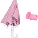 Phone Sun Umbrella Portable PVC Metal Sun Blocker for Fishing Beach Photography (Pink)