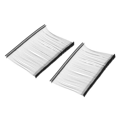 MECCANIXITY Standard Tagging Fasteners,Plastic Regular,Standard Label Gun Price Tagging Barbs for Garment Price Tag Label Tagging Barbs 65mm/2.56 Inch,Pack of 1000 Black