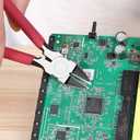 IGAN-P6 6-inch Ultra Sharp & Powerful Side Cutter Clippers with Longer Flush Cutting Edge, Ideal Wire Snips for Crafting, Floral, Electrical & Any Clean Cut Needs (Pack 1)