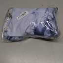 Rectangle Table Cloth, Elastic Waterproof Fitted Tablecloths Fits Rectangle 6ft Tables for Camping, Indoor and Outdoor, 24"x48", White Marble