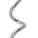 WePet Dog Tie-Out Stake, Durable Silver Spiral Anchorstake, Secure Outdoor Tethering for All Cable Leash Chain, Camping Yard, Rust-Resistant, Easy Installation, Medium, 16 Inch