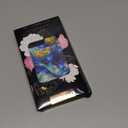 for iPhone 15 Pro Max Case - Wireless Charging Compatible - Dual-Layer Hard Shell + Silicone Cover - Shockproof Protective Phone Case with Stylish Designs for Women - Abstract Bule Gold Water