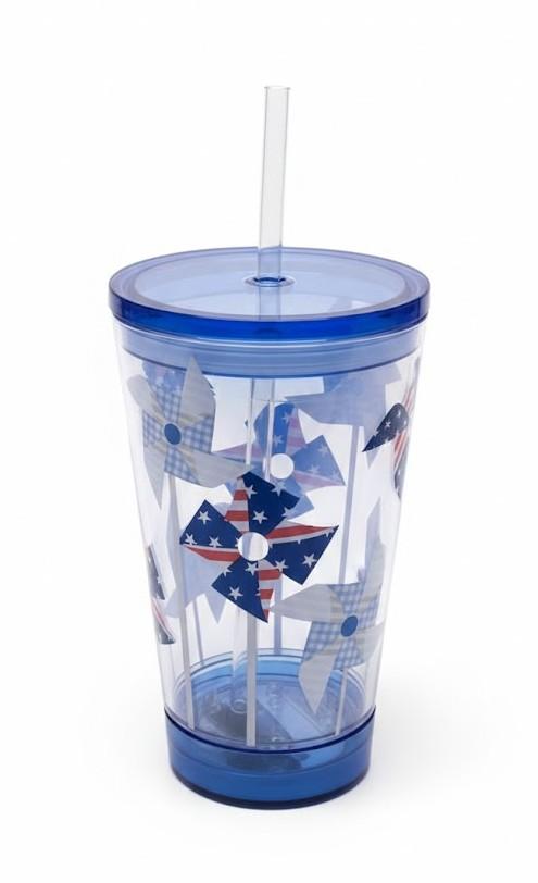 Luum Glo&Go Led 18 Oz Tumbler Windmill