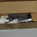 ARRYNTHEON Garden Edging Border 2.4 in-Tall Lawn Edging and Landscape Border for Flower Beds, Tree Rings, Pathways, Wood-Look Design (16, White)