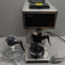 VEVOR Commercial Drip Coffee Maker, 12 Cups Coffee-Maker Machine with 2 Glass Carafes and 2 Decanter Warmer Plates, Stainless Steel Drip Style Coffee Brewer, for Restaurant, Office, Coffee Shop & Home (EXP 12/31/27)