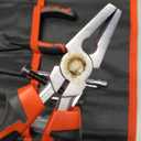 Rizom Glass Cutters Tools, Glass Cutter 2-20MM, 8" Glass Running Pliers with Curved Jaws, 6" Breaker Grozer Pliers, Glass Cutting Tool for Stained Glass, Tiles, Mosaic Cutting