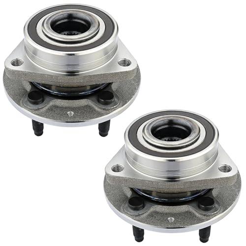 PEYU 513316 (Pair) Front or Rear Wheel Hub Bearing for Buick Cascada 2016-2017, for Verano 2012-2017, for Chevy Volt 2011-2015, for Orlando 2012-2014, for Cadillac ATS 2013-2017 (AWD Only)