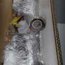 3-Light Bathroom Vanity Light, Modern Brushed Gold Wall Lights with Clear Glass Shades, Bathroom Wall Sconce Lamp for Mirror Living Room Bedroom Hallway