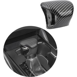 Trim for Lexus ES250 ES300h ES350 UX200 UX200h Accessories Auto Gear Shift Knob Cover Trim Cap Protector Interior Sport Style - Carbon Fiber Grain