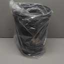 Seville Classics 2-Pack Steel Mesh Round Trashcan Wastebasket for Trash or Recycle in The Home, Office, or Garage, Black, 6 Gallon