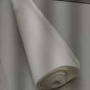 Kinlop 24 Inch X 20 Feet Double Primed Cotton Canvas Roll, White