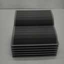 2-Step Modular Dog Ramp - Portable Non-Slip Stairs for Small Dogs with High Support, 9.5" D Lightweight Plastic Pet Steps Fits Staircase Indoor, Ideal for Elderly Injured Pets (6-Pack, Grey)