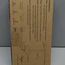 NearMoon T-Shape Hand Towel Holder-Bath Towel Rack-Standing with Balanced Base Towel Bar for Bathroom Kitchen Vanity Countertop, Modern Stand Towel Ring with Marble Base (14 Inch, Brushed Nickel)