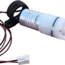 CrocSee DC 12V Mini Food Grade Self Priming Diaphragm Fresh Water Transfer Pump 1.3LPM, Replacement Pump for Ice Maker, Coffee Machine, Water Dispenser