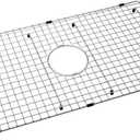 Serene Valley Sink Bottom Grid 29-1/2" X 15-9/16", Centered Drain with Corner Radius 3/8", Sink Protector NDG3016C