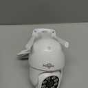 Hiseeu 3MP Security Camera Outdoor,WiFi Camera, Auto Tracking&Light Alarm Floodlight & Color Night Vision,Two-Way Audio, Plug-in Cable,Compatible Wireless System