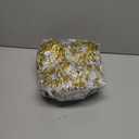 50Ft Christmas Tinsel Garland, Gold Snowflake Metallic Twist Garland for Xmas Tree Decorations, Tinsel for New Year Party Ceiling Hanging Decorations Indoor and Outdoor Decor