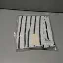 LilyCoco Womens 3/4 Length Sleeve Tops Striped Boat Neck Shirt Frenchy Cotton Tees White (Small)