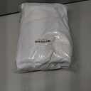 PU Leather Massage Table Cover Waterproof Massage Table Cover Protector Elastic, Anti-Wrinkle Wipeable Massage Bed Cover Fitted for 6FT Massage Bed/Spa Bed/Lash Bed (Pure White, 1Pcs) (70" x 30" (Rectangular))