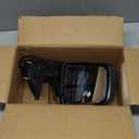 Lqito Left Driver Side Mirror Fits 2014-2021 Jeep Grand Cherokee 2022 Grand Cherokee WK With Manual Folding Power Glass Heated Turn Signal Mirror Memory Blind Spot Chrome Replace#68236933AB(13Pins)