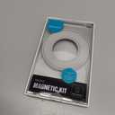 OPSO Magnetic Phone Ring Holder for MagSafe, 360 Degree Rotation Silicone Finger Ring Grip Stand Holder, Adjustable Kickstand, Compatible with iPhone 16 15 14 13 12/Pro/Max, Samsung and All Smartphone