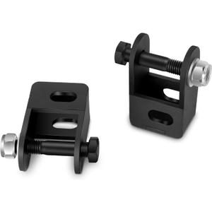 KSP Front Shock Extenders for 8 Lug Heavy Duty Trucks, 1"-3" Shock Extension Kit for 2011-2023 Chevy Silverado 2500HD 3500HD 2011-2023 GMC Sierra 2500HD 3500HD, Shock Extension Brackets Mount